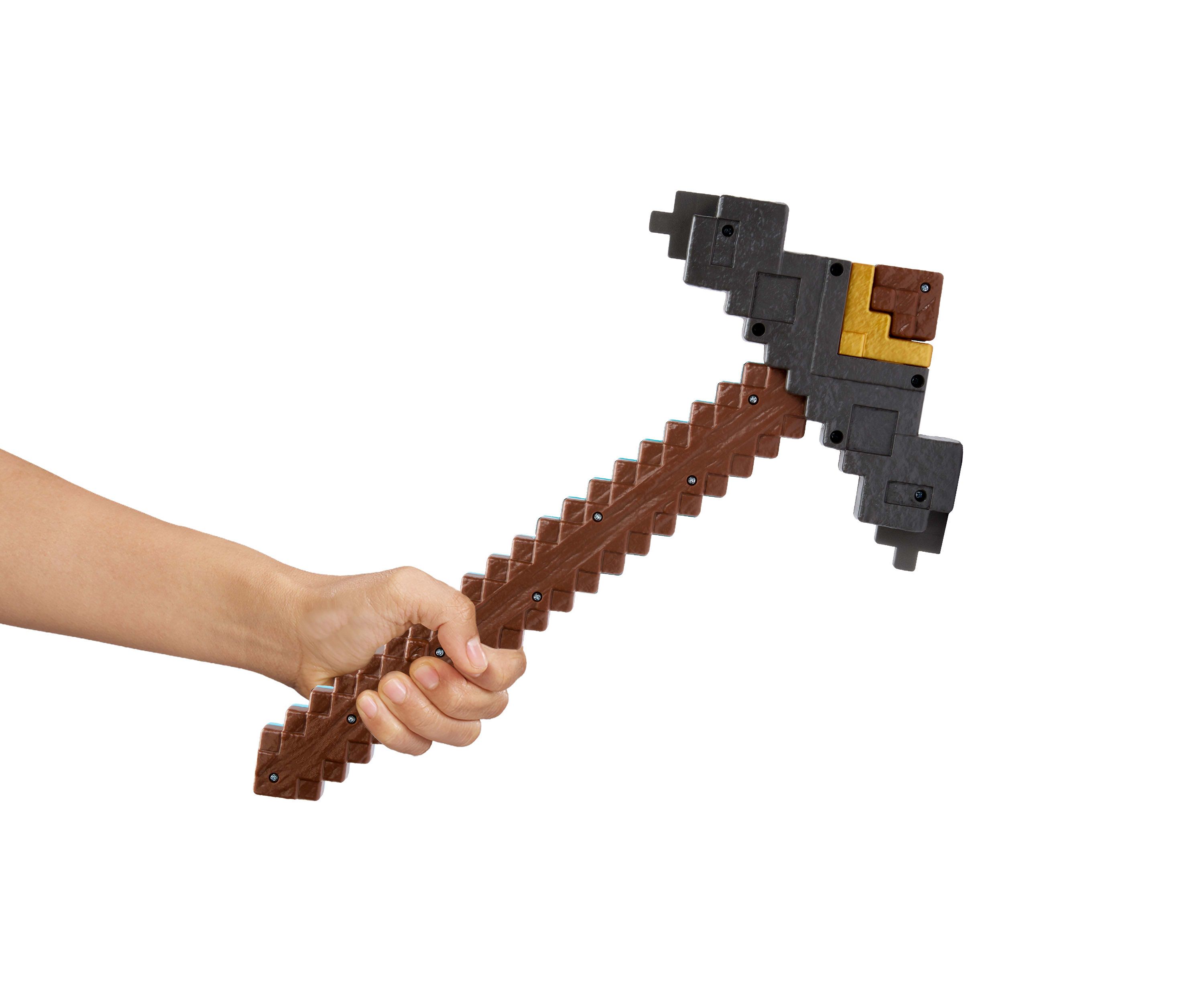 Fisher-Price Minecraft Click and Switch Sword and Pickaxe Roleplay