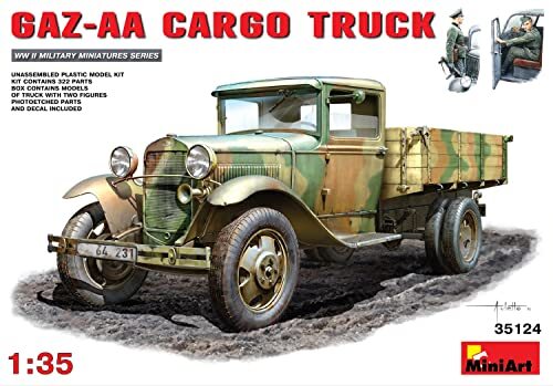 MiniArt 1:35 Schaal "GAZ-AA Cargo Truck" Plastic Model Kit