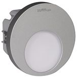 LEDIX 02-221-11, LED-wandlamp, aluminium, zilver, 7,3 x 7,3 x 4,2 cm
