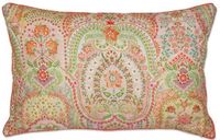 Pip Studio Jabali Flower Quilted Cushion - Koraalrood