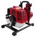 Pompe à eau portable - Pompe de jardin thermique 43cc, 2 temps - 1,25 kW, 1,7 ch - 10 m³/h - 8500 tr/min - Moteur 1 cylindre refroidi par air - Rouge