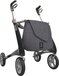 byACRE Carbon Ultralight Rollator Zwart - Standaard maat inclusief tas