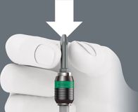 Wera 7450 Kraftform Momentschroevendraaier met Rapidaptor Wisselhouder 0.1-1.5 Nm