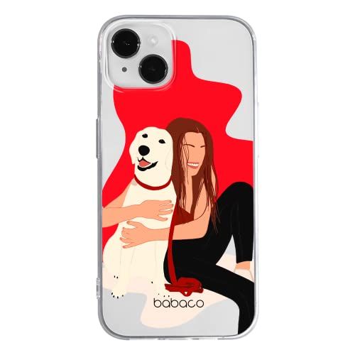 BABACO ERT GROUP mobiele telefoonhoesje voor Apple iPhone 14 - Babaco Dogs 006 - Gedeeltelijk bedrukt