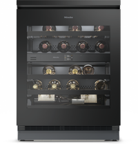 Miele KWTUS 7074 F - Onderbouw Wijnkoeler - 32 Flessen - Zwart