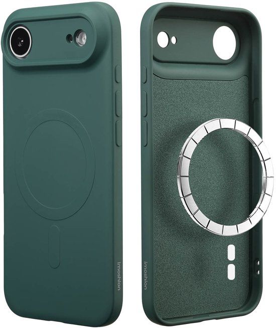 imoshion Color Backcover met MagSafe voor de Apple iPhone Air - Donkergroen