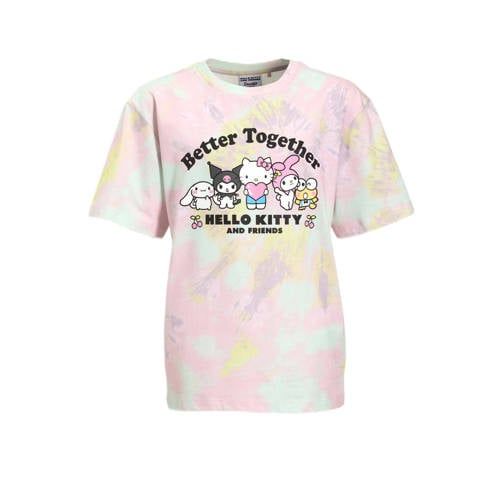Coolcat relaxed fit T-shirt Hello Kitty & Friends license Summer multi