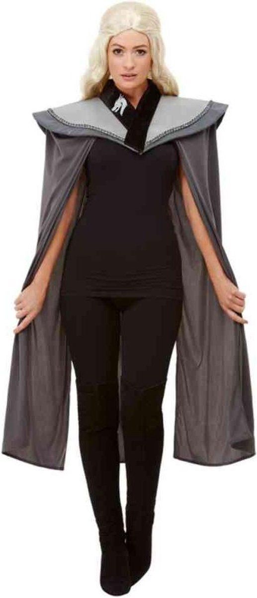 Smiffys Cape Medieval Grijs - Grijs - Polyester - EAN: 5020570527955