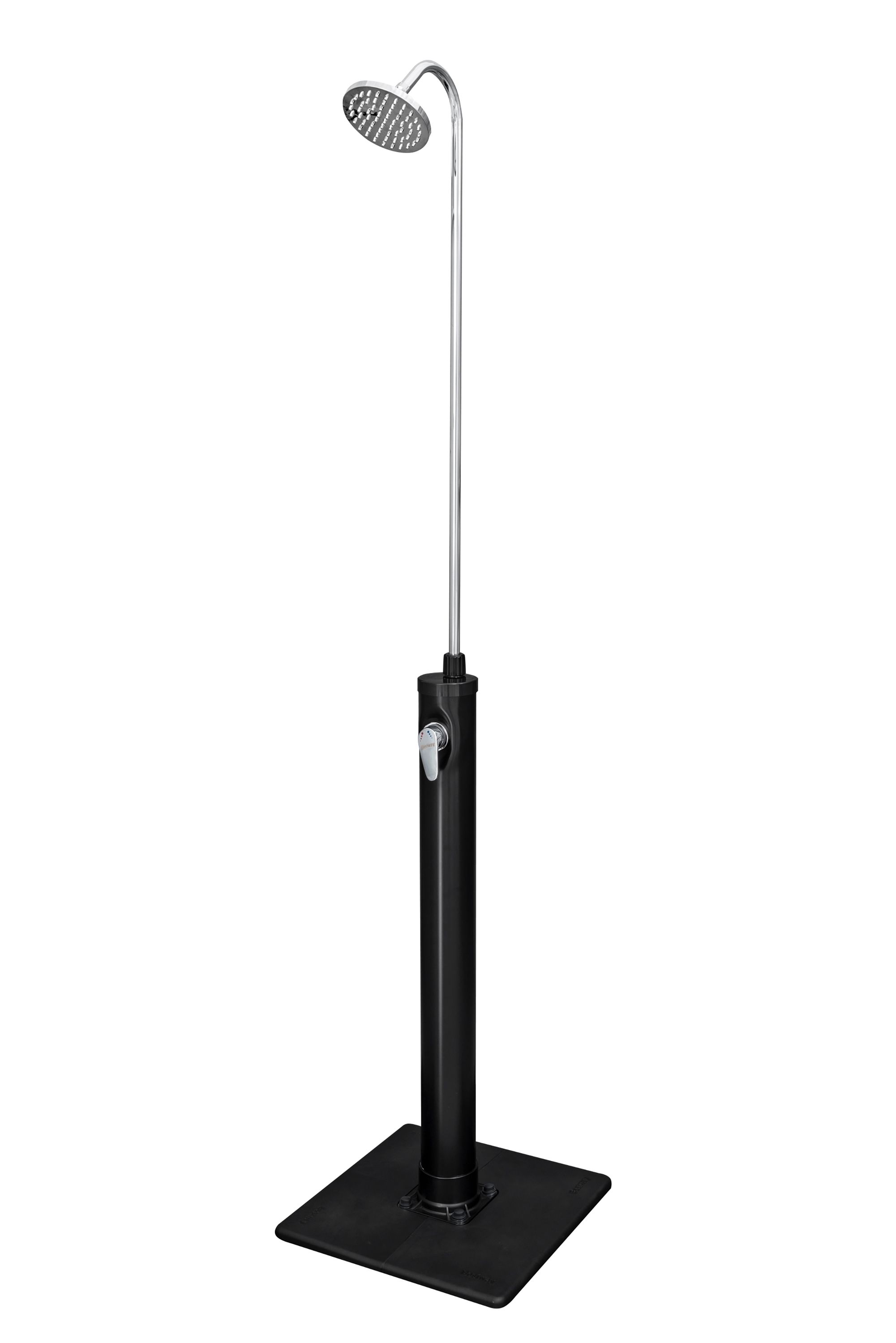 Bestway SolarFlow 8 L Freestanding Outdoor Shower - Black/Stainless Steel