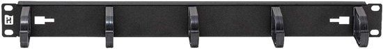 NETTRIXX - Cable Organiser 19 Inch - Zwart