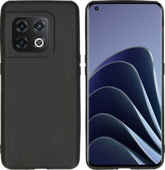 iMoshion Color Backcover Hoesje - Zwart - Geschikt voor OnePlus 10 Pro