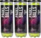 Matchu Sports Padel Ballen - 3 blikken - 9 ballen totaal - Geel