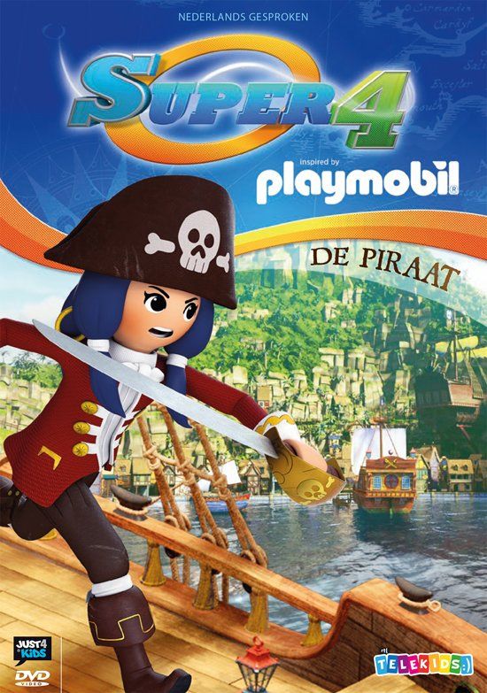 Playmobil Super 4 - Deel 1: De Piraat - DVD