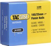 Tacwise afbouwnagel maat 16 - Nagel voor tacker - 25 mm - Gegalvaniseerd - 2500 stuks