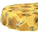 Afwasbaar ANRO Tafelkleed Zonnebloemen Meerkleurig Ovaal 200x140cm Met sierband Afwasbaar Waterafstotend