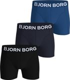 Björn Borg Bjorn Borg Boxers 3Pack Blauw - Maat M - Heren - Boxershorts