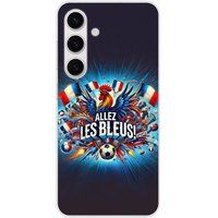 Samsung Galaxy S25 Siliconen hoesje - ontwerp allez les bleus