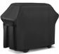 Ferocity Grande Housse de Grill Noir 165x118x60cm - Imperméable et Durable