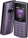 Nokia 110 4G (2023) - téléphone fonctionnel 4G - double SIM - slot microSD - caméra arrière 0,08 MP - violet piscine