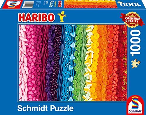 Schmidt Spiele 59970 Haribo, Happy World, puzzel met 1000 stukjes
