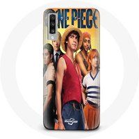 Maniacase Case voor Samsung Galaxy A70 Anime One Piece Luffy Poster Karakters Kunst Seizoen 1