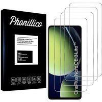 Phonillico® Gehard glas voor OnePlus Nord CE 3 LITE 5G [Pack 4]