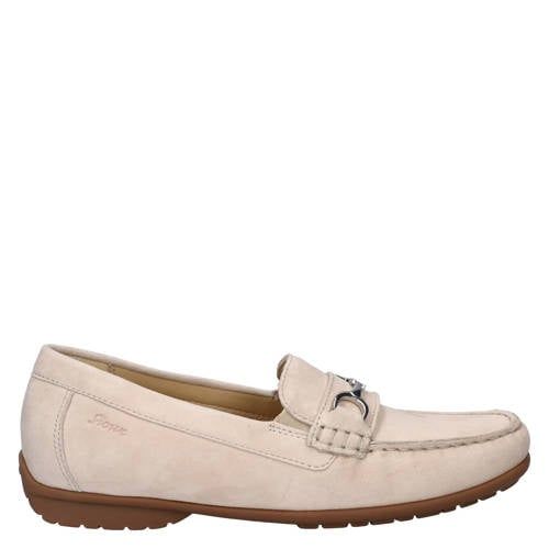 Sioux Cortizia suède mocassins beige