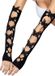 Leg Avenue Butterfly applique arm warmers