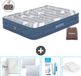 Bestway Luchtbed - 2 personen - 152 x 203 x 36 cm - Blauw - Inclusief accessoires