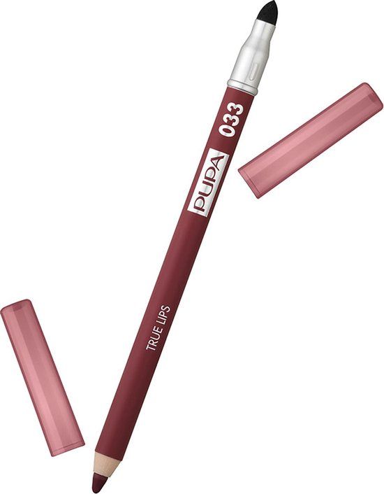 Pupa Milano True Lips Lip Liner - 033 Bordeaux - Black