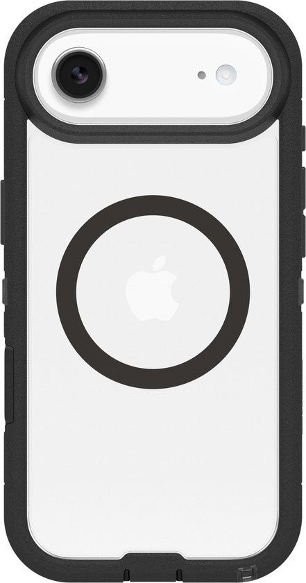 OtterBox Defender Pro XT Clear Camera Control mobiele telefoon behuizingen 16,5 cm (6.5") Hoes Zwart, Transparant