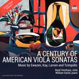 Outhere Toccata Next Basil Vendryes, William David - Sonata Forum No. 3: A Century Of American Viola Sonatas (CD)