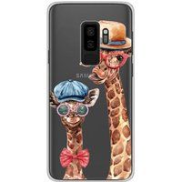 Samsung Galaxy S9 Plus Grappige Giraf Siliconen hoesje