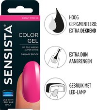 Sensista Color Gel Donut Pink So! - Gel Polish - Roze - 8717591568230