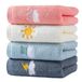 LRUUIDDE Badkamerhanddoeken, set van 4, zachte handdoek van 100% katoen, zeer absorberende handdoek, handdoeken voor bad, hand, gezicht, sportschool en spa, maat 35,6 x 73,7 cm