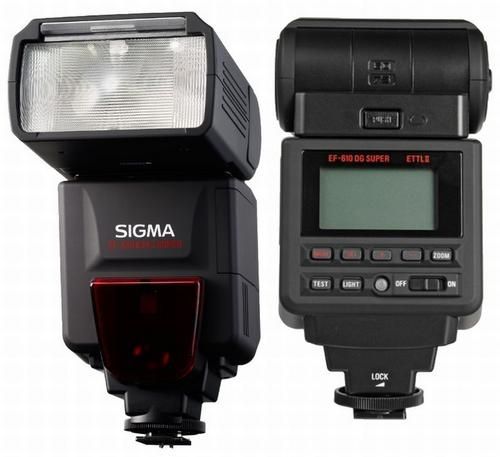 Sigma EF-610 DG - Camera Flitser - Zwart