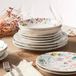 Geneviève Lethu 545866 A Travers Champs 18-delig Aardewerk Tafelservies voor 6 Personen, Meerkleurig