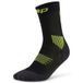 CEP Run Mid-Cut Compressie Sokken - Zwart/Groen - Heren(39-42)