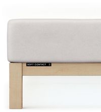 Schlafgut Soft Contact Jersey Flanel Hoeslaken S - 90x190 - 100x200 511 Grey Light