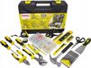 FORSAGE Gereedschapskoffer, gereedschapset, 650-delig, inclusief hamer, schroevendraaiers en bits