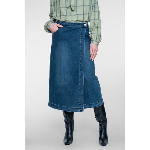 Geisha Medium Blue Denim Skirt