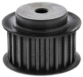 RS PRO Stalen tandriemschijf voor 15 mm riemen, 22 tanden/verdeling 5 mm, boring 6 mm