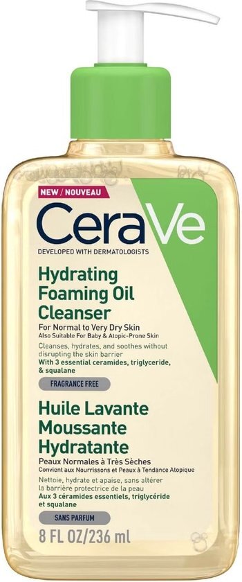 CeraVe Hydrating Foaming Oil Cleanser 236ml