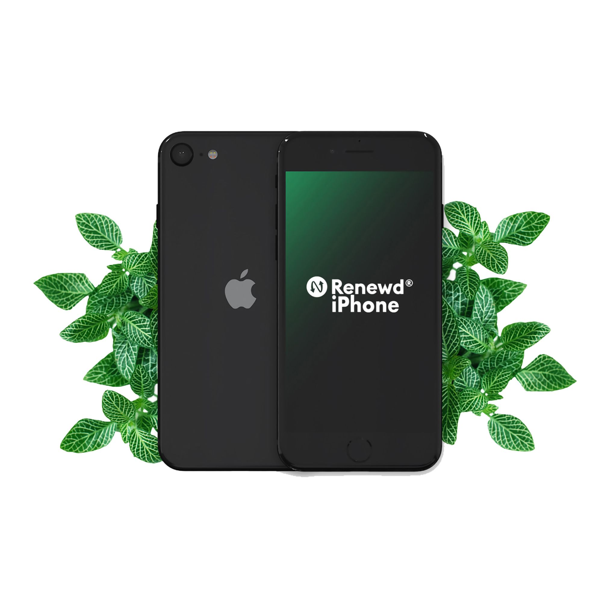 Renewd iPhone SE (2020) - 64GB - Zwart - Refurbished