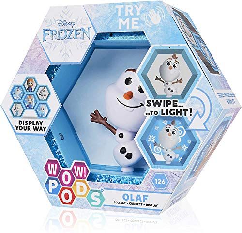 WOW! PODS Officiële Disney Light-Up Bobble-Head Figuur | Verzamelbaar Speelgoed (Frozen | Olaf)
