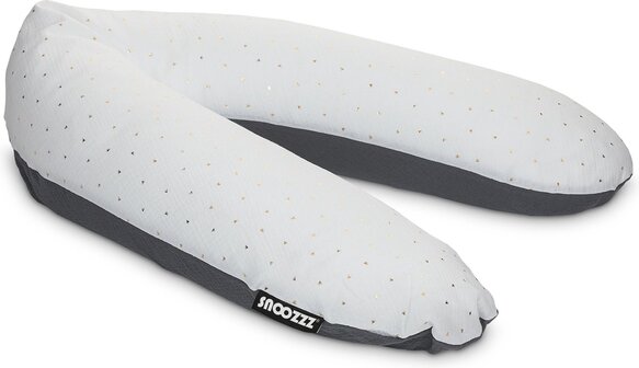 Snoozzz Voedingskussen - Zwangerschapskussen - 185 cm - Sinnling - Wit