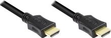 Alcasa HDMI 15m câble HDMI Type A (Standard) Noir