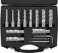 VEVOR Kroonborenset Metaal 13-Delig 7/16, 1/2, 9/16, 11/16, 5/8, 3/4, 13/16, 7/8, 15/16, 1, 1-1/16 Inch Kernboorset 50,8 MM Boordiepte Ringfreesset Accessoires voor Magneetboormachines