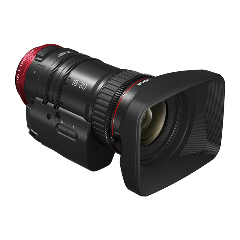 Canon CN-E 18-80mm T4.4 L iS KAS S Compact-Servo