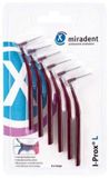 Miradent Interdentale Ragers I-Prox L 0,8 mm Bordeaux - 6 stuks